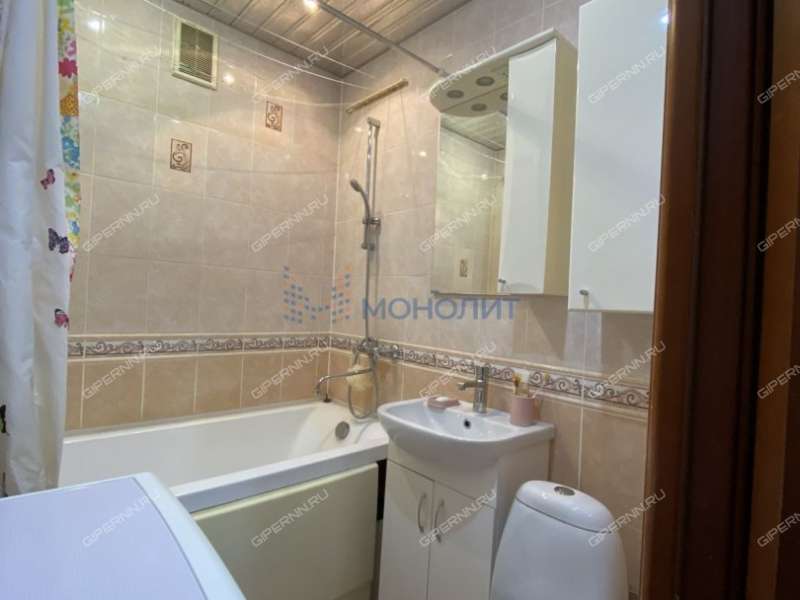 двухкомнатная квартира на улице Никиты Рыбакова дом 8