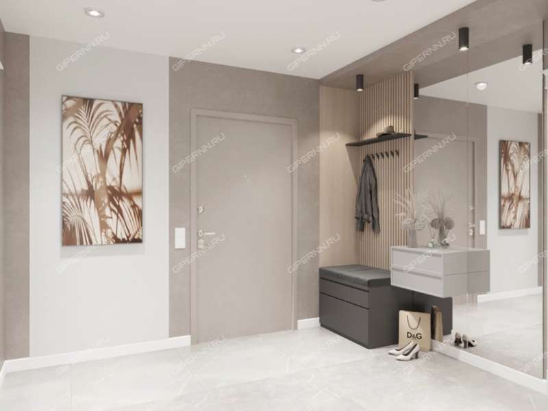 однокомнатная квартира на Славянской улице дом 35 к1