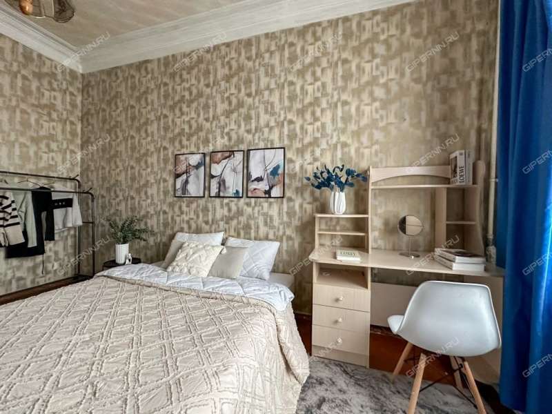 трёхкомнатная квартира на проспекте Октября дом 16