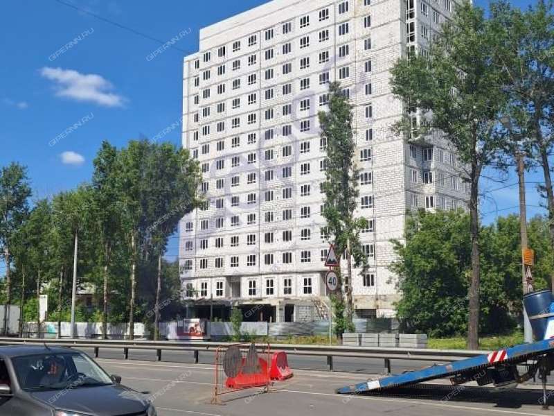 двухкомнатная квартира на улице Новикова-Прибоя