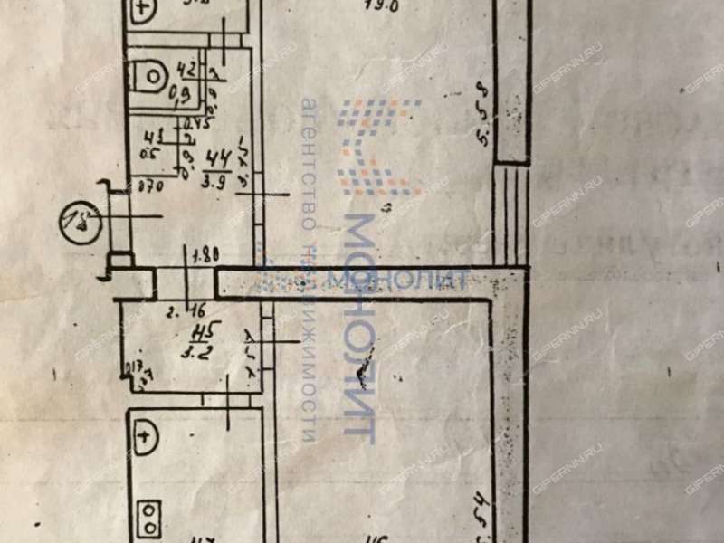 двухкомнатная квартира на - дом 1 деревня Варварское
