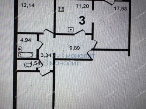 3-komnatnaya-ul-rodionova-d-27 фото