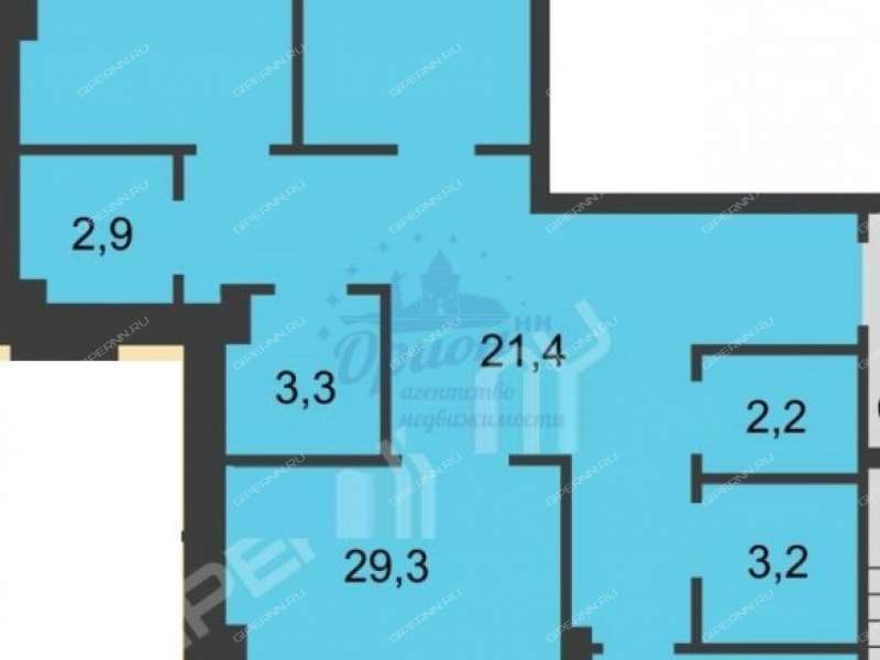 трёхкомнатная квартира в Высоковском проезде дом 24