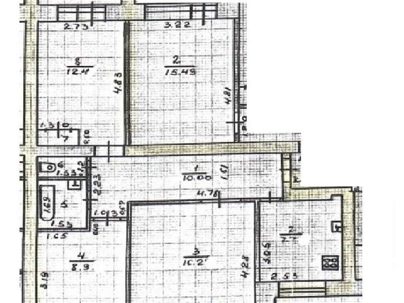 трёхкомнатная квартира на улице Переходникова дом 29