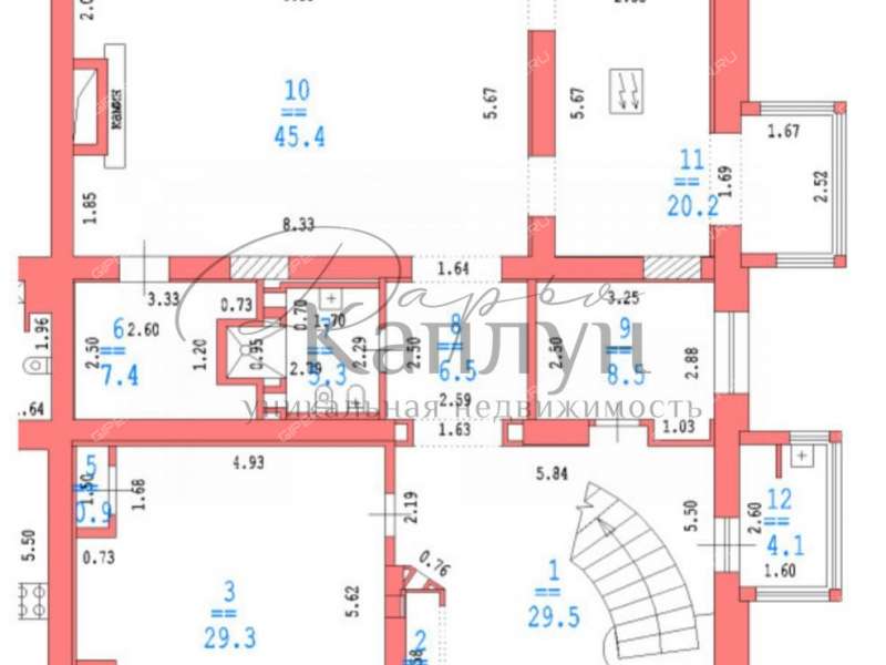 пятикомнатная квартира на улице Семашко дом 12
