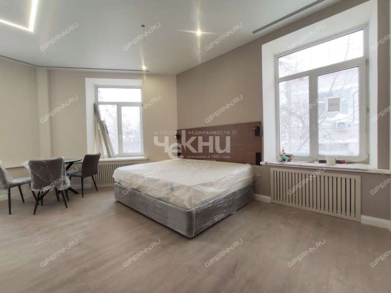 однокомнатная квартира на Алексеевской улице дом 24/27