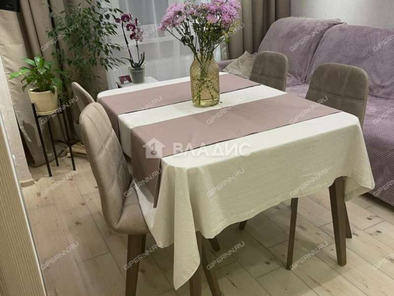 двухкомнатная квартира на улице Цветочная дом 13 к1