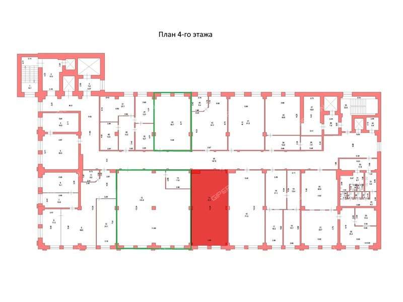 помещение под офис на Родионова ул, д.23