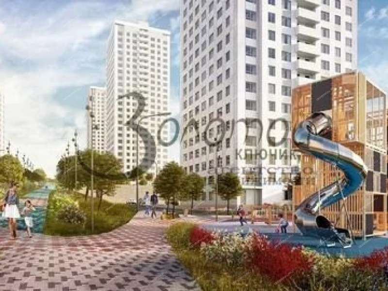 двухкомнатная квартира в новостройке на улице Академика Сахарова