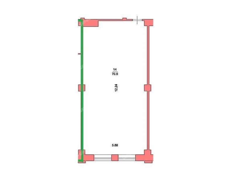 помещение под офис на улице Родионова