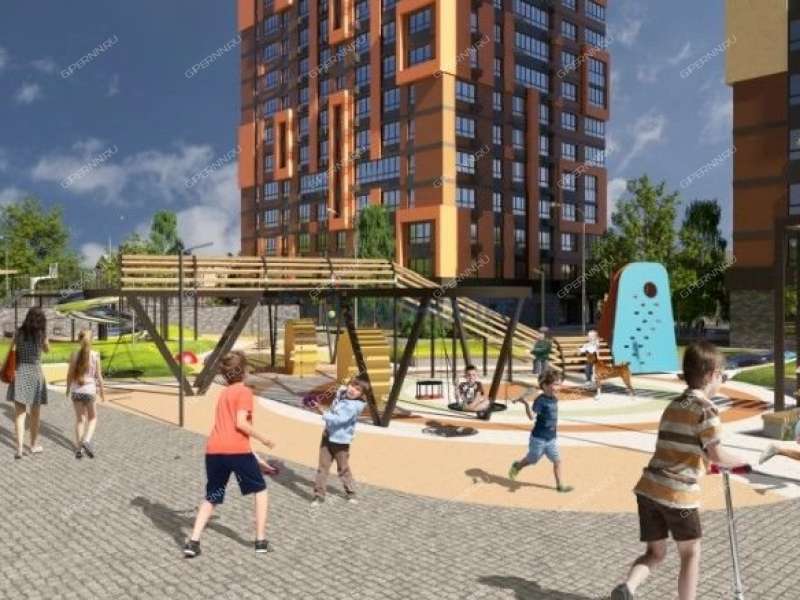 однокомнатная квартира в новостройке на Красноуральской улице