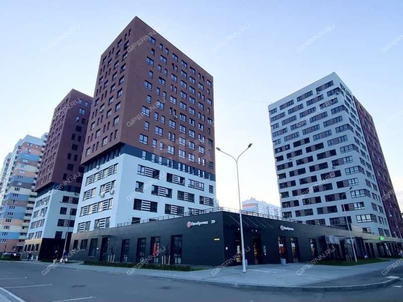 двухкомнатная квартира на улице Героя Советского Союза Аристархова дом 1