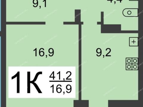 1-komnatnaya-ul-akademika-saharova-d-103 фото