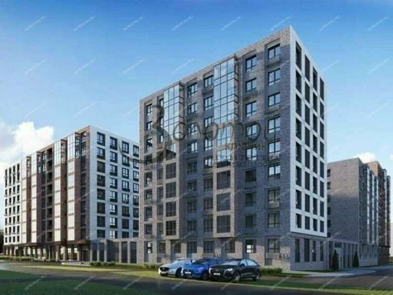 двухкомнатная квартира в новостройке на улице Белинского