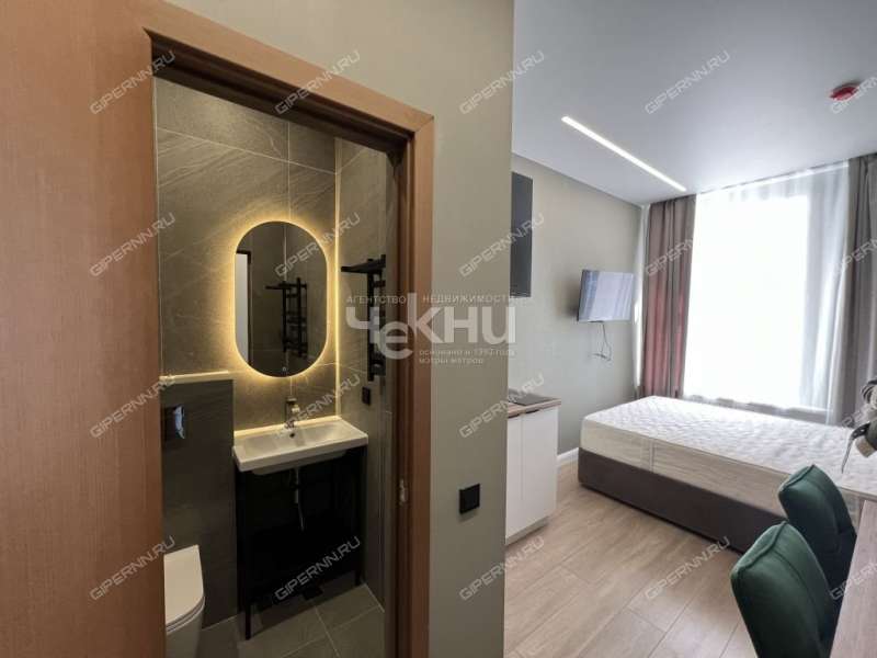 однокомнатная квартира на Алексеевской улице дом 24/27