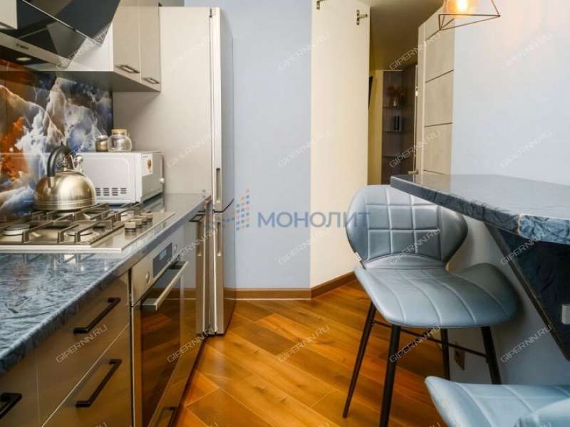 двухкомнатная квартира на улице Заломова дом 11