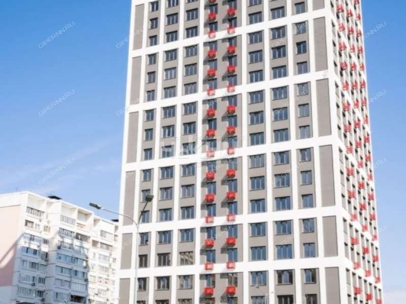 однокомнатная квартира в новостройке на улице Сергея Акимова