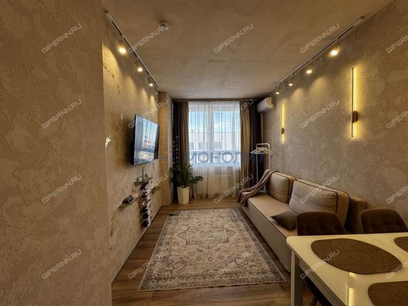 однокомнатная квартира на улице Героя Советского Союза Аристархова дом 5