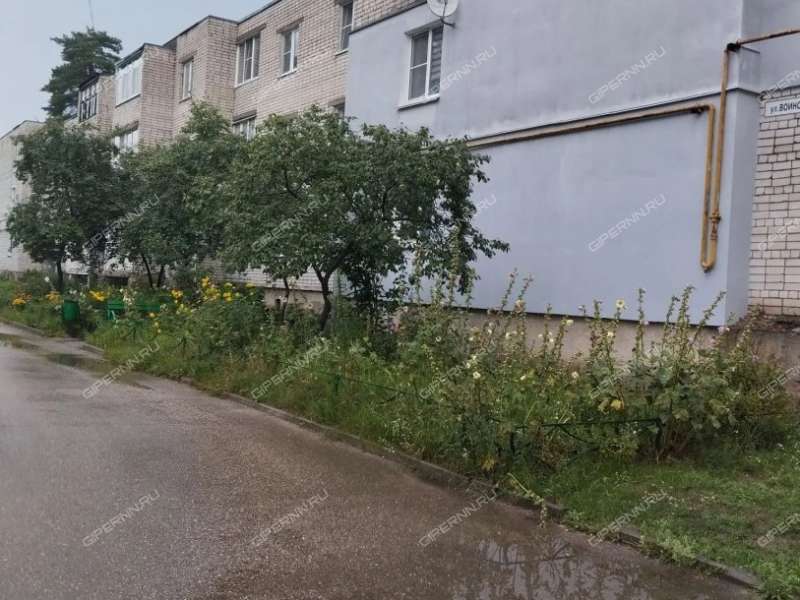 двухкомнатная квартира на Воинская дом 4 рабочий посёлок Большое Козино