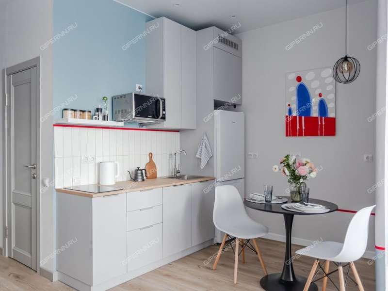 квартира-студия на Бурнаковской улице дом 75 к1