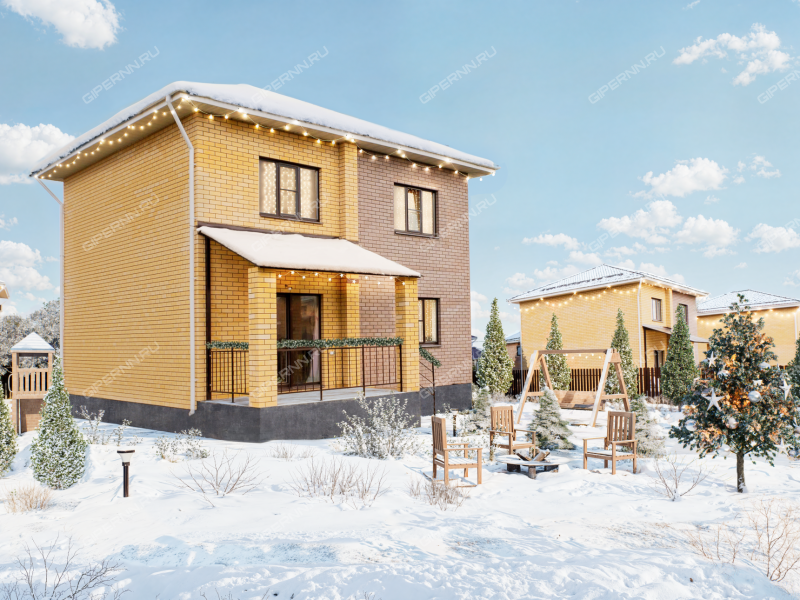 дом на 2-й Цветочной улице деревня Крутая