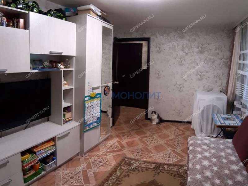 двухкомнатная квартира в переулке Фрунзе дом 3 город Балахна