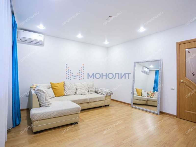 четырёхкомнатная квартира на проспекте Циолковского дом 86 город Дзержинск