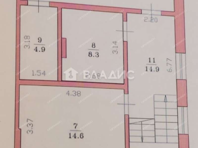 1/2 дома на 34