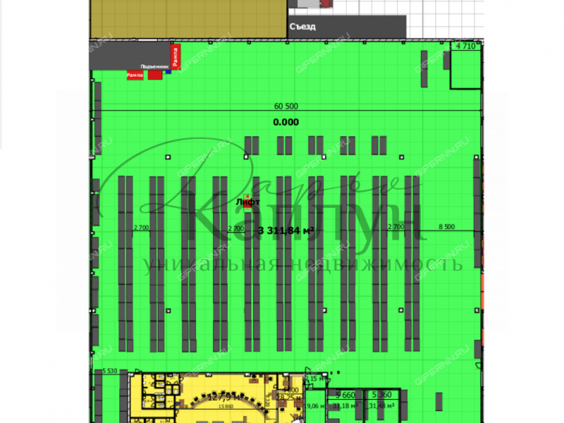 помещение под склад на улице Героя Советского Союза Поющева