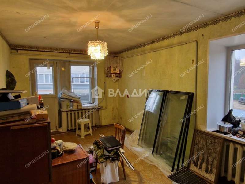 однокомнатная квартира на улице Фабричная дом 15 рабочий посёлок Юганец