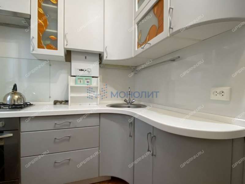 двухкомнатная квартира на улице Никиты Рыбакова дом 8