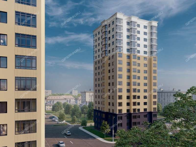 двухкомнатная квартира в новостройке на улице 50-летия Победы