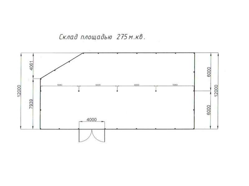 помещение под склад на Молодёжном проспекте