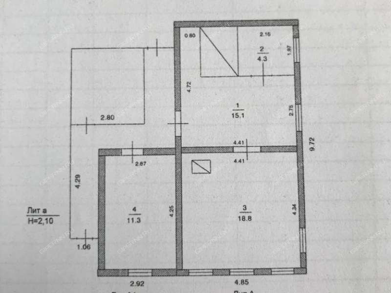 дом на деревня Попово, Линдовский сельсовет