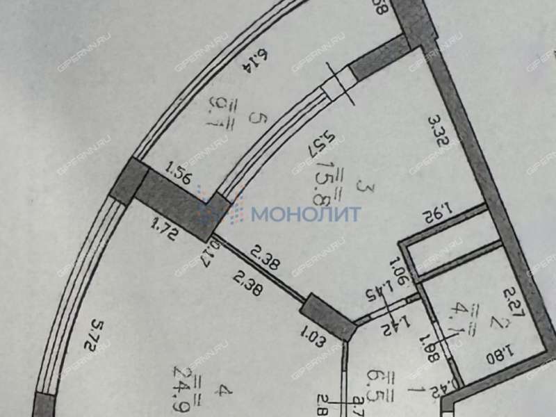 однокомнатная квартира на Лысогорской улице дом 89 к3