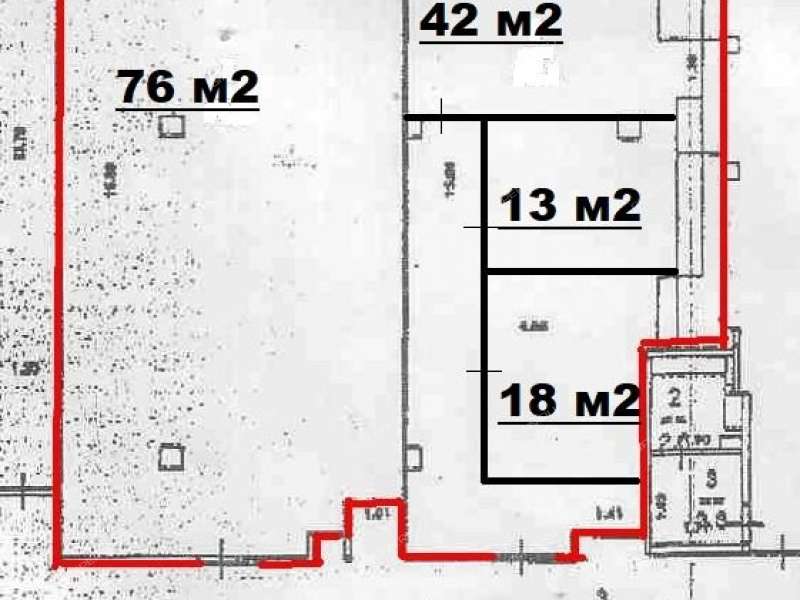 помещение под офис на улице Пискунова
