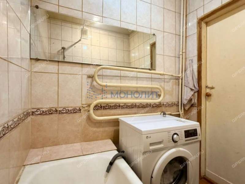 двухкомнатная квартира на улице Героя Советского Союза Поющева дом 19