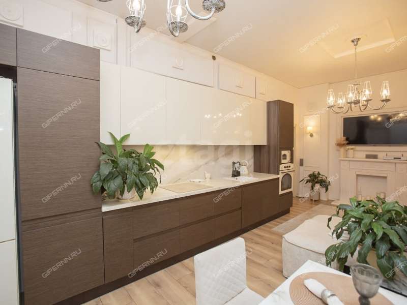 трёхкомнатная квартира на улице Июльских Дней дом 1 к2