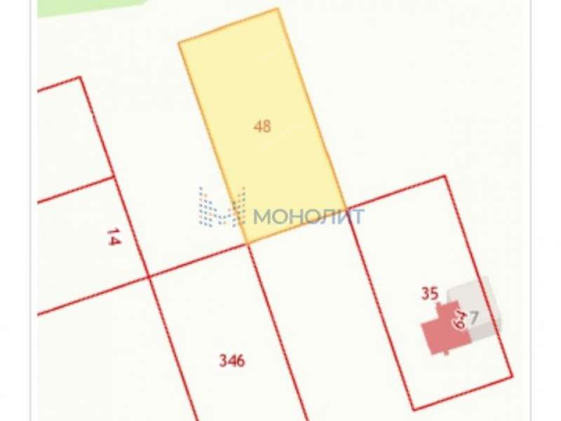 земельный участок 10 соток Дружбы улица село Елховка