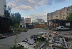 Нижегородка просит остановить строительство отеля на Большой Покровской