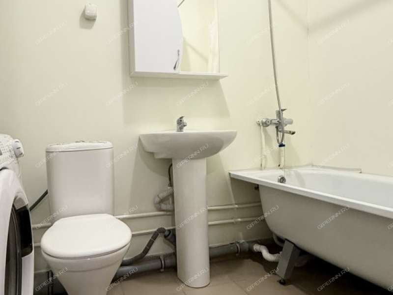 однокомнатная квартира на Космической улице дом 34 к2