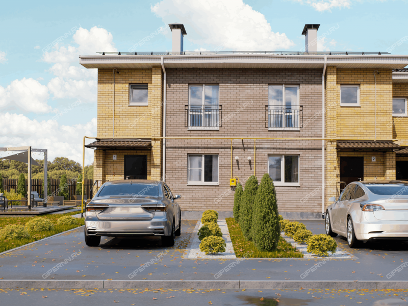 таунхаус на Окская Коттеджный посёлок Фрегат