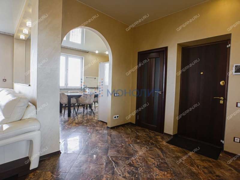 трёхкомнатная квартира на улице Белинского дом 15