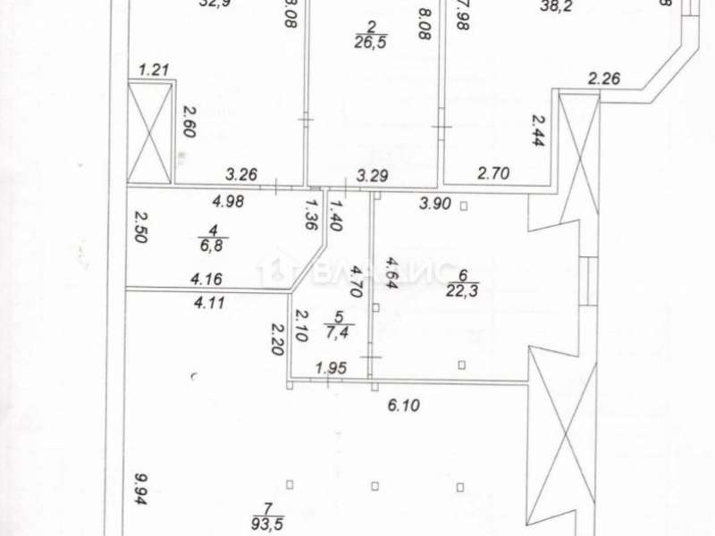 здание под офис, торговую площадь на улице Новые Пески