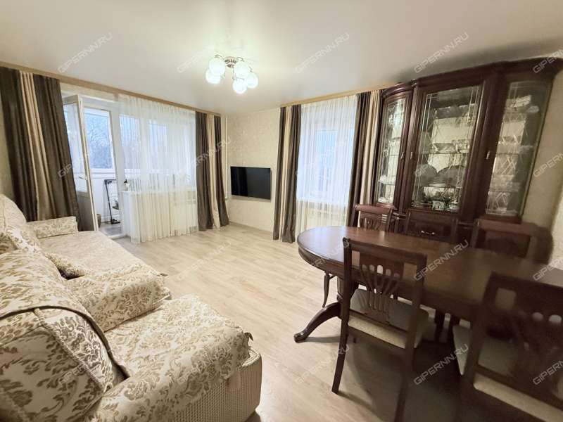 двухкомнатная квартира на улице Ларина дом 1