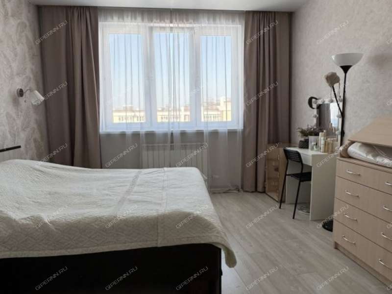 двухкомнатная квартира в 6-м микрорайоне дом 36 город Кстово