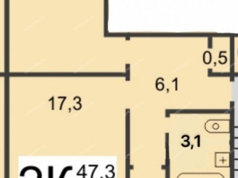 2-komnatnaya-ul-dyakonova-d-2 фото