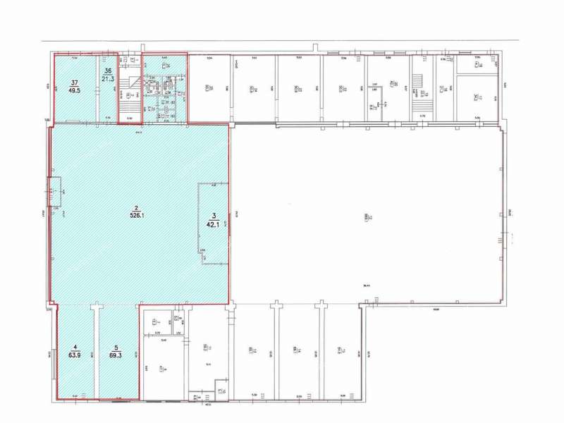 помещение под торговую площадь на улице Куйбышева