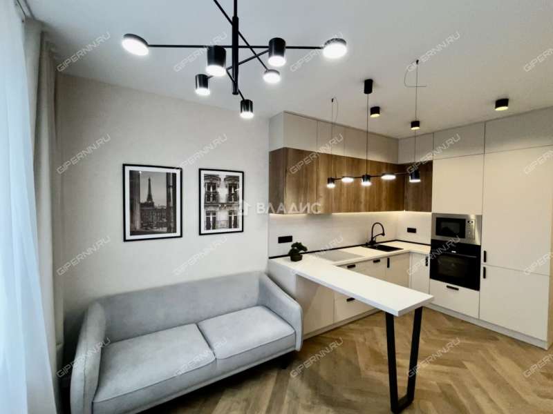 двухкомнатная квартира в Вишнёвом переулке дом 3