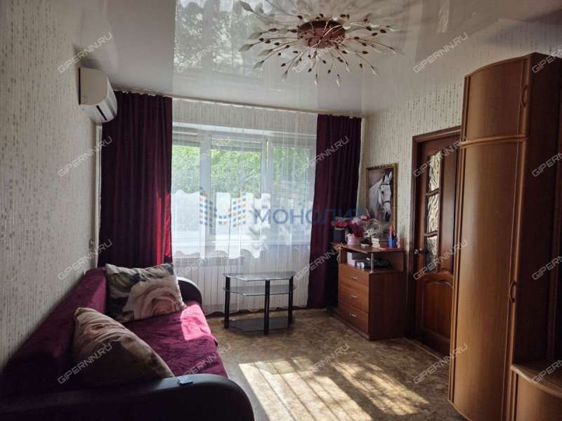 двухкомнатная квартира на улице Гайдара дом 53А город Дзержинск